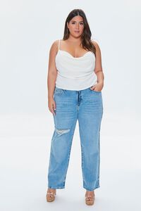 MEDIUM DENIM Plus Size 90s-Fit High-Rise Jeans, image 5