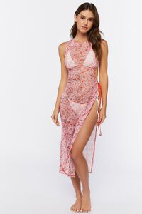 FIESTA/MULTI Floral Print Swim Cover-Up Dress, image 5