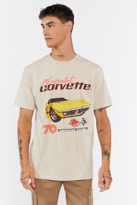 TAUPE/MULTI Chevrolet Corvette Graphic Tee, image 1
