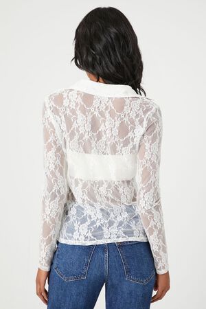 Lover's Light White Bell Sleeve Crop Top  Lace top long sleeve, White lace long  sleeve top, Bell sleeve crop top