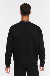 BLACK/MULTI Organically Grown Cotton Graphic Pullover, image 3