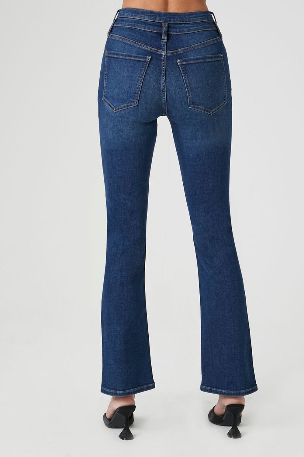 Denim High-Rise Bootcut Jeans