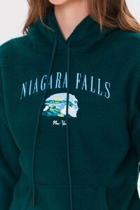 GREEN/MULTI Embroidered Niagara Falls Hoodie, image 5