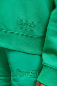 GREEN Pantone Fleece Pullover, image 5