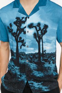 BLACK/MULTI Desert Landscape Graphic Shirt, image 5