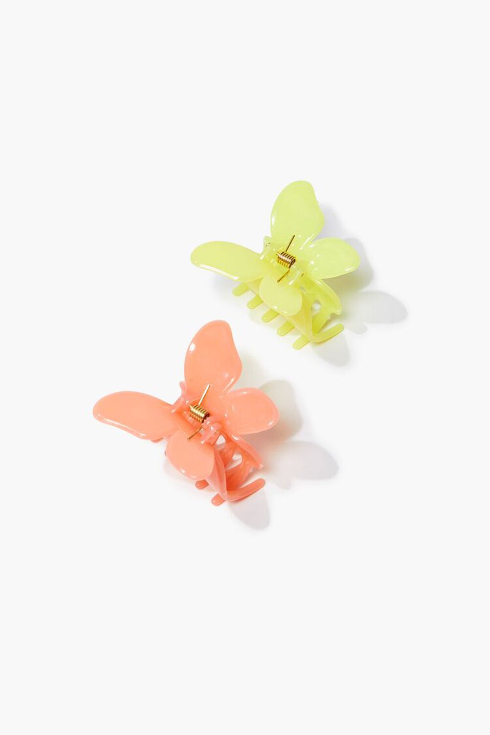 YELLOW/ORANGE Butterfly Claw Hair Clip, image 1