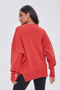 CORAL Dropped-Sleeve Sweater, image 3