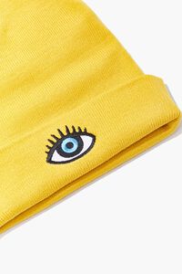 Embroidered Eye Beanie, image 3