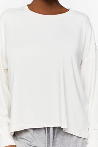 CREAM Dolman-Sleeve Pajama Top, image 5