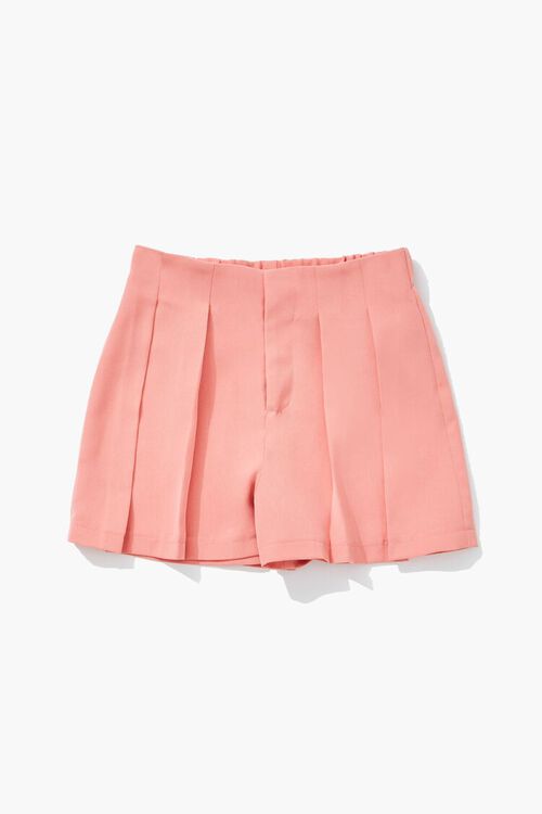 DUSTY PINK Girls Pleated Shorts (Kids), image 1