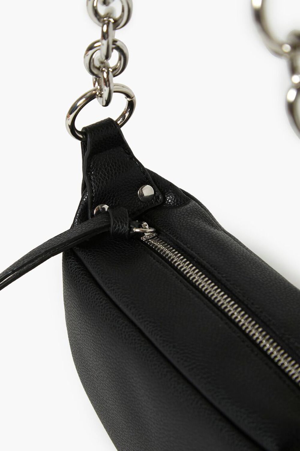 Chain Shoulder Baguette Bag