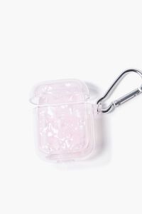 BLUSH Faux Pearl Ear Buds Case, image 1