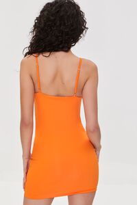 NEON ORANGE Cami Mini Dress, image 3