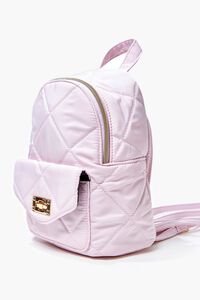 LAVENDER Quilted Mini Backpack, image 2