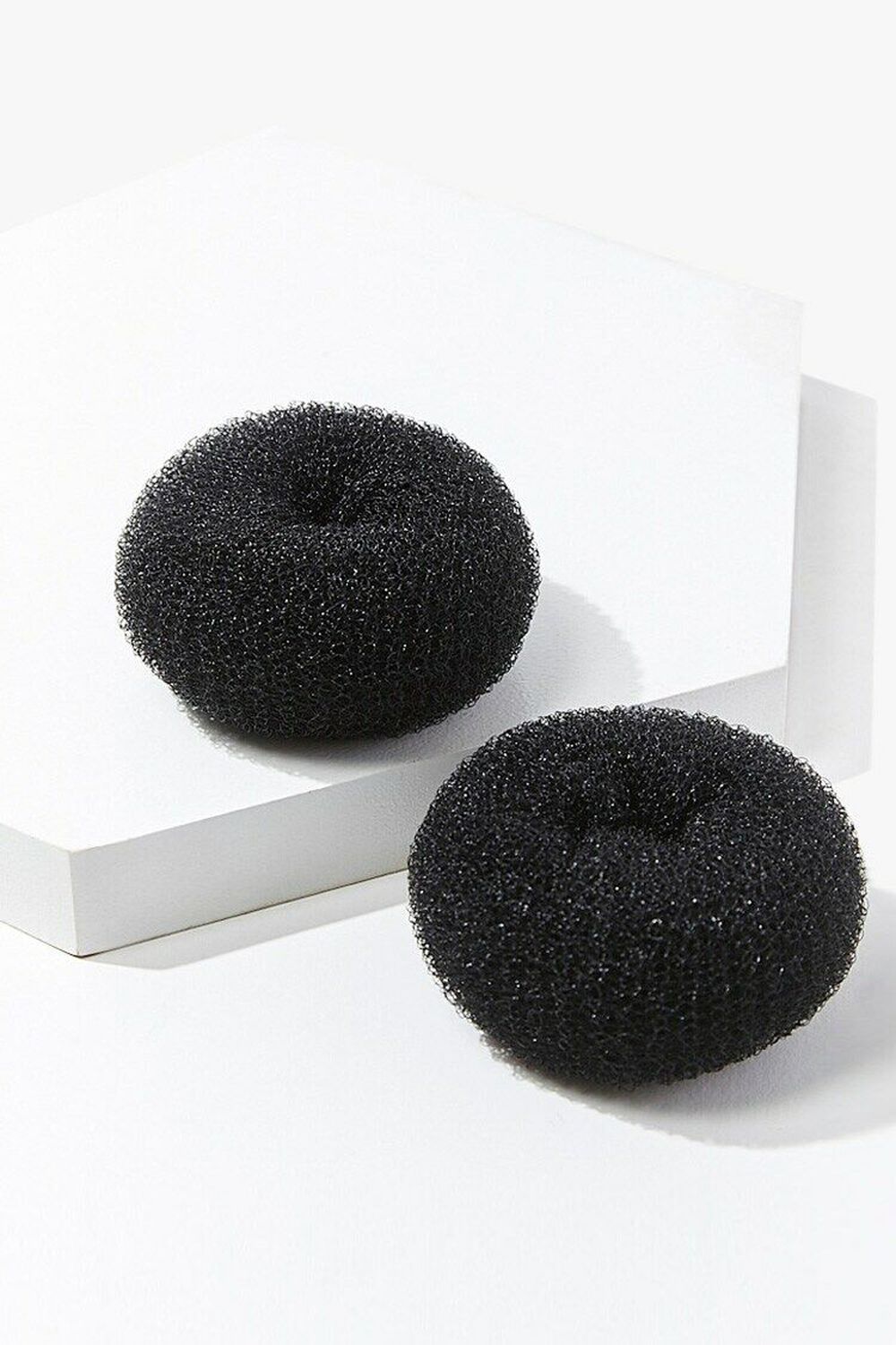 BLACK Medium Bun Donut Set, image 1