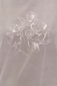 SAGE Angel Graphic T-Shirt Dress, image 5