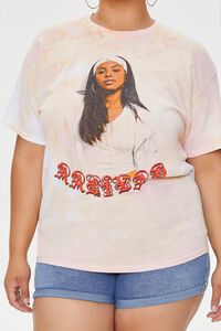 ORANGE/MULTI Plus Size Aaliyah Graphic Tee, image 5