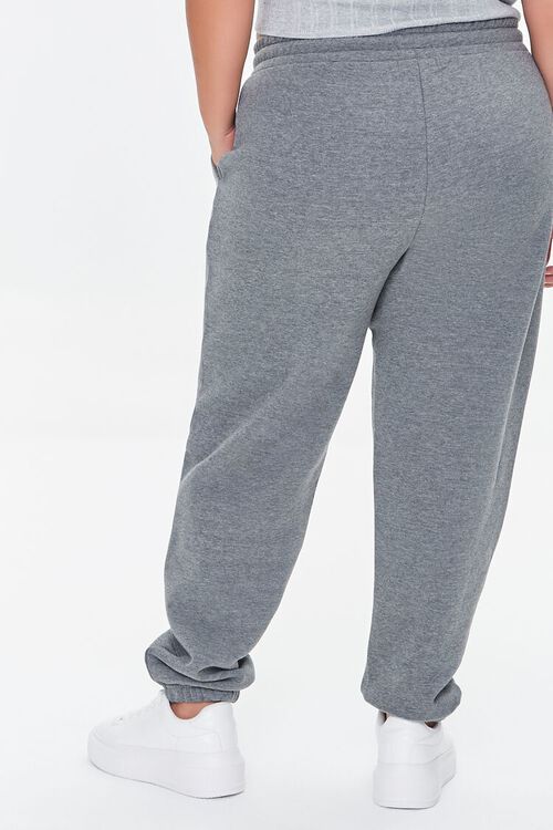 CHARCOAL Plus Size French Terry Joggers, image 4