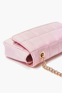 PINK Quilted Chain Crossbody Bag, image 2