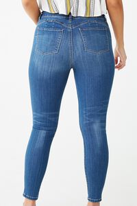 Medium Wash Skinny Jeans, image 6
