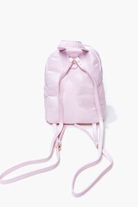 LAVENDER Quilted Mini Backpack, image 3