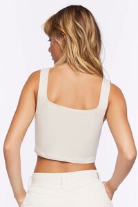 TAUPE Cropped Tank Top, image 3