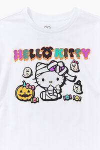 WHITE/MULTI Girls Hello Kitty Graphic Tee (Kids), image 3