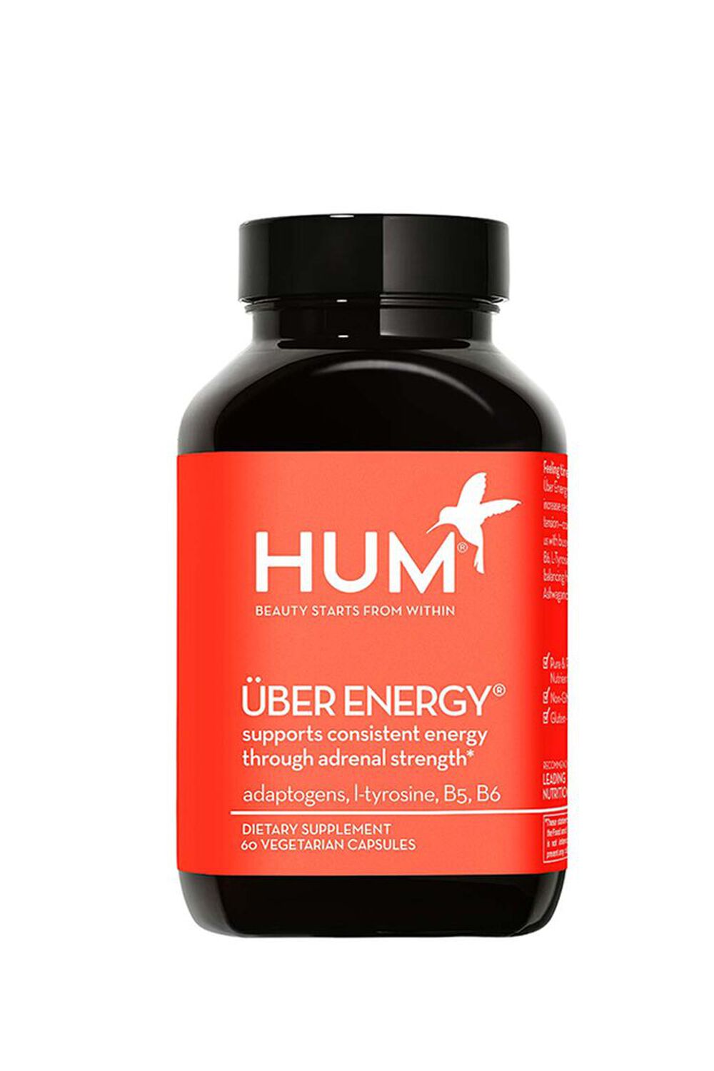 RED Hum Nutrition Uber Energy - Adaptogen Supplement, image 1