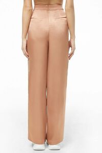 Piped Wide-Leg Satin Pants, image 3