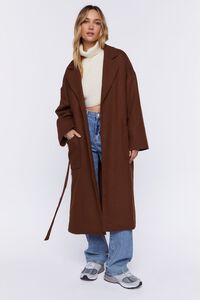 Belted Canvas Duster Coat, image 7
