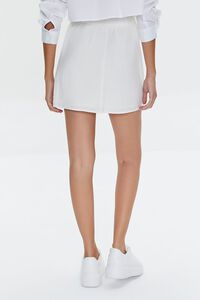 VANILLA Chambray-Blend Mini Skirt, image 4