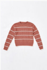 Girls Striped Sweater (Kids), image 1