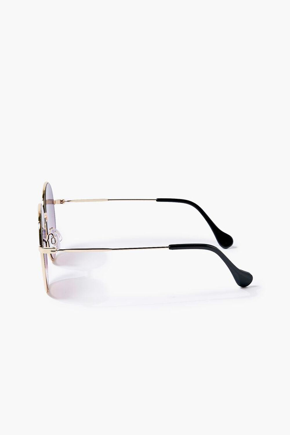 Round Ombre Metal Sunglasses, image 3