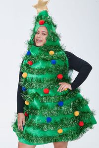 Plus Size Christmas Tree Dress, image 4