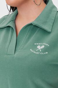 Plus Size Racquet Club Pullover, image 5