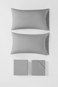 GREY Twin-Sized Sheet Set, image 2
