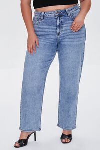 MEDIUM DENIM Plus Size Curvy Jeans, image 2