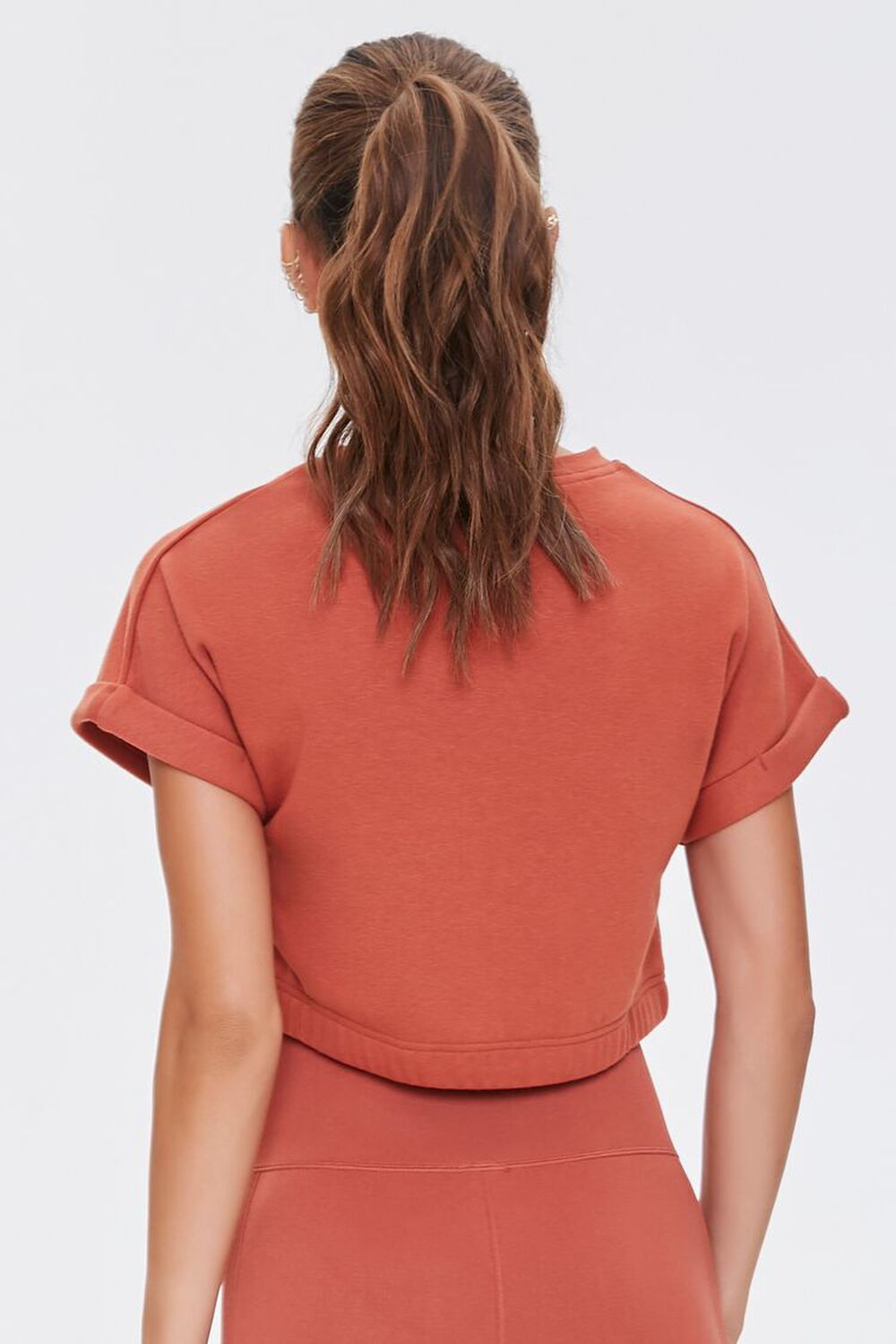 RUST Active Cropped Tee, image 3