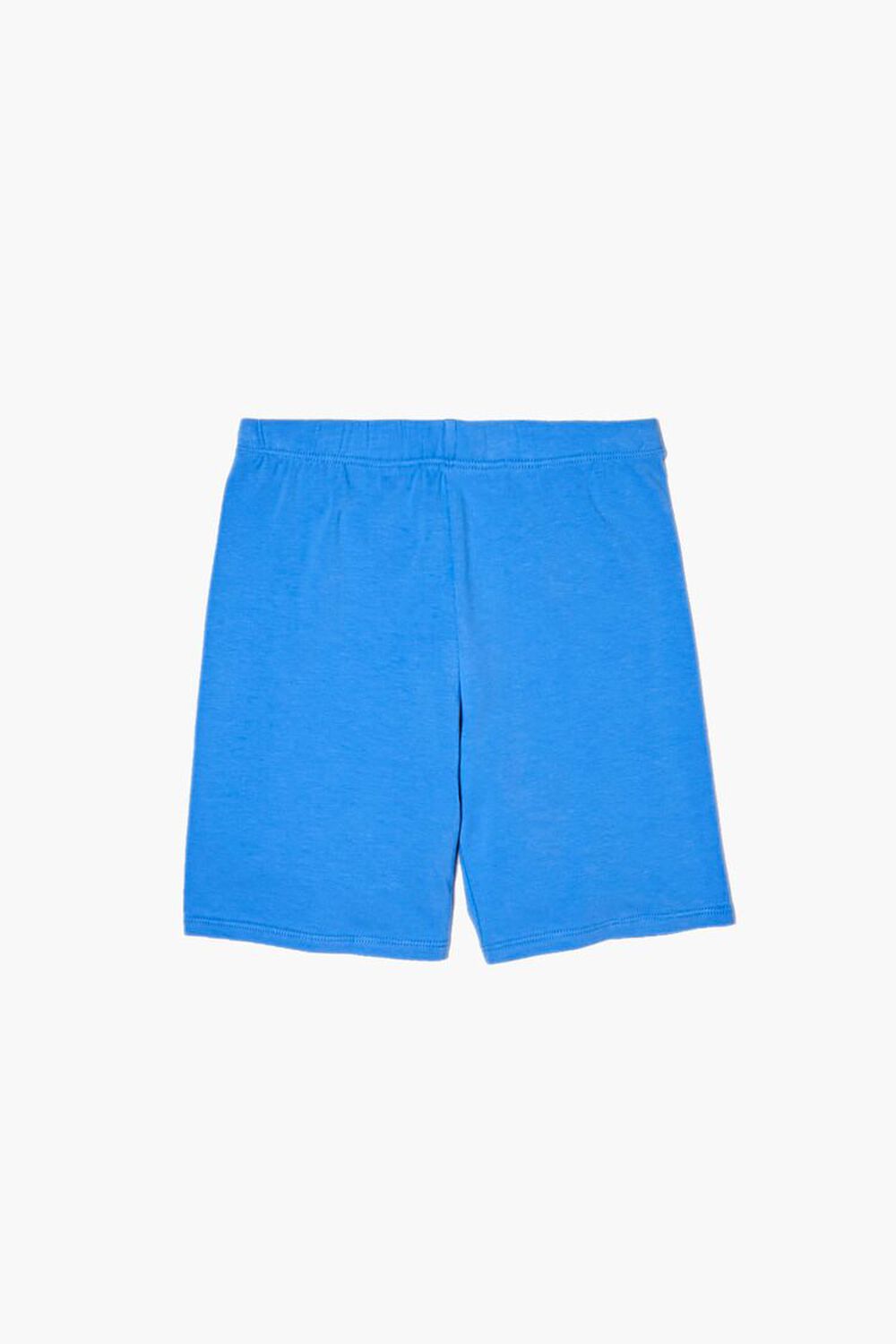 BLUE Girls Organically Grown Cotton Biker Shorts (Kids), image 1