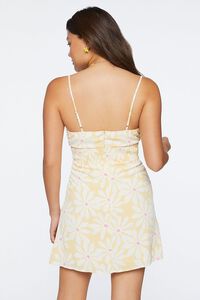 YELLOW/MULTI Floral Print Cami Mini Dress, image 4