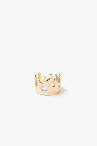 GOLD Flame Cocktail Ring, image 4