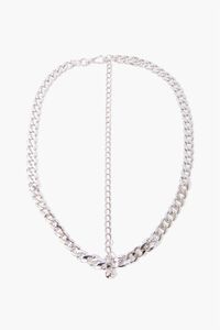 SILVER Curb Chain Waist Belt, image 2