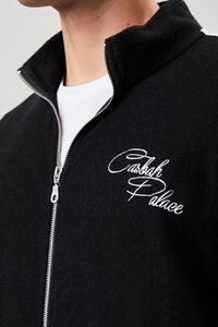 BLACK/CREAM Embroidered Casbah Palace Graphic Jacket, image 5