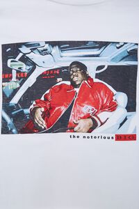 WHITE/MULTI The Notorious BIG Graphic Tee, image 5