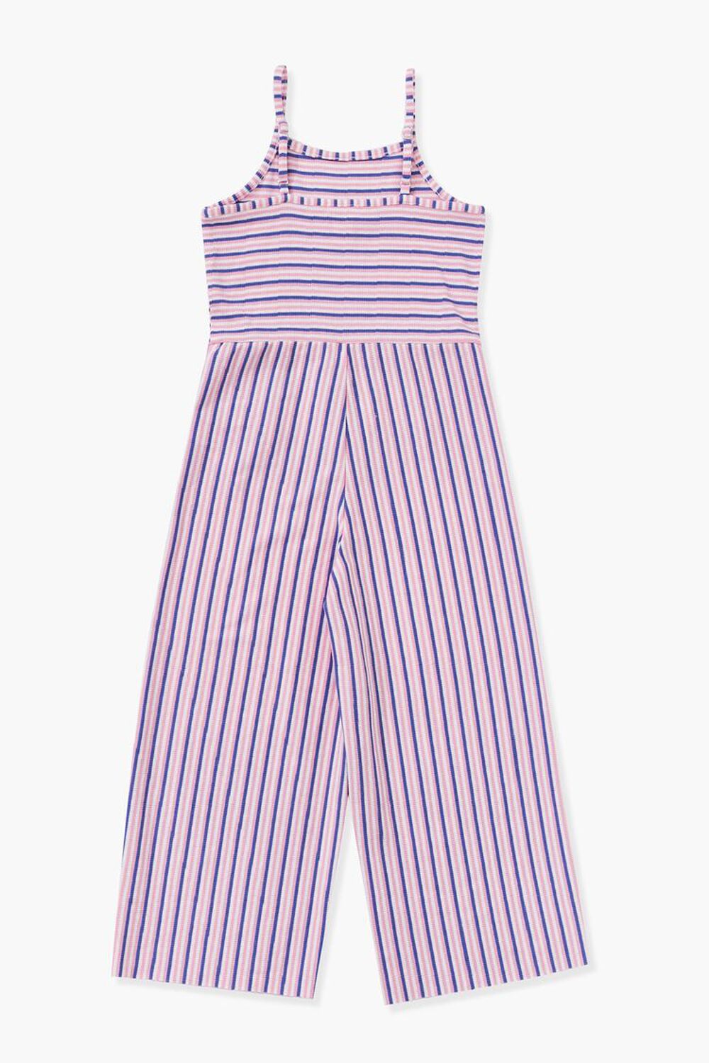 Girls Striped Cami Jumpsuit (Kids), image 2