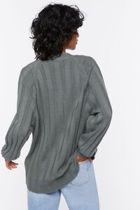 AGAVE Ribbed Cardigan Sweater, image 3