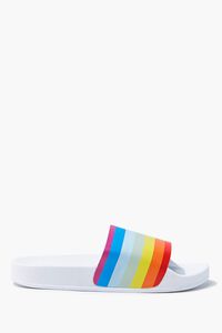 Rainbow Striped Slides, image 1