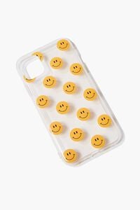 CLEAR/MULTI Happy Face Case for iPhone 11, image 1