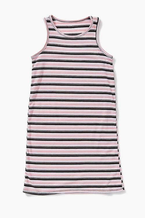 PINK/MULTI Girls Striped Tank Dress (Kids), image 1