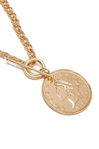 GOLD Coin Medallion Necklace, image 3